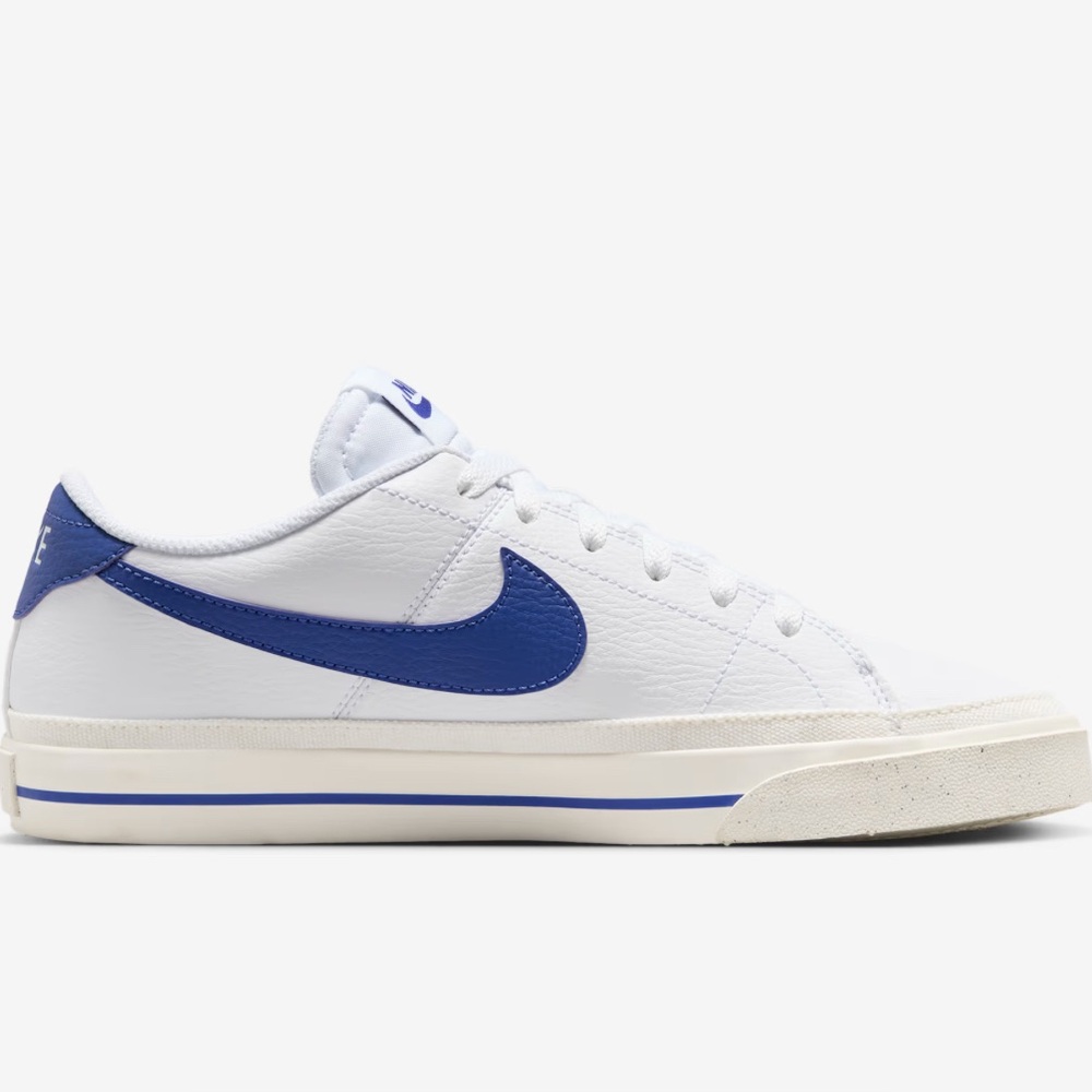 NWOT- Nike Women’s Court Legacy Next Nature — White/Blue